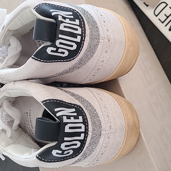 NWT Golden Goose Midstar Wingtip Sneakers with Swarovski Crystals - Picture 9 of 13